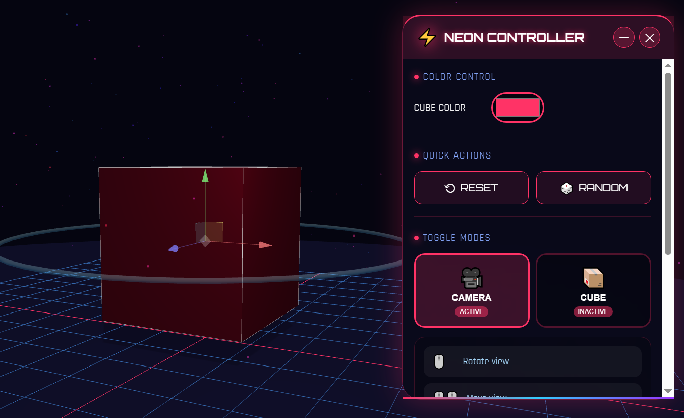 3D Interactive Box